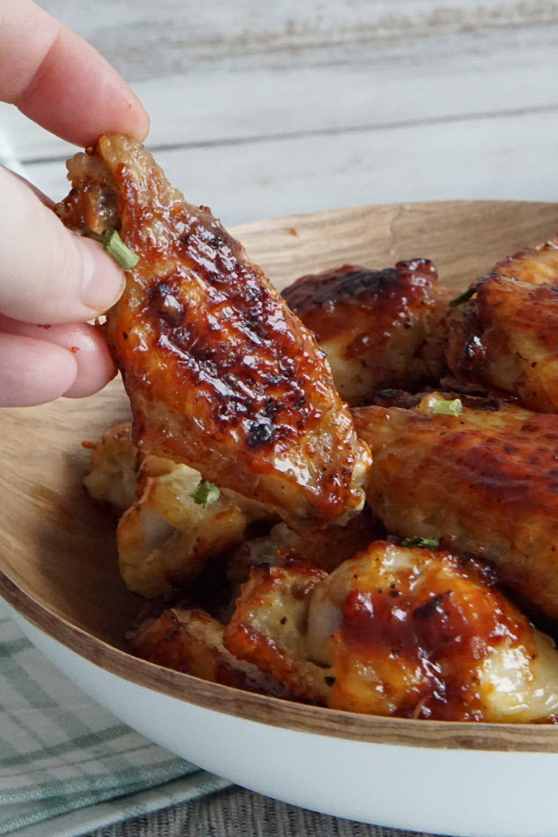 BBQ Oven-Roasted Chicken Wings