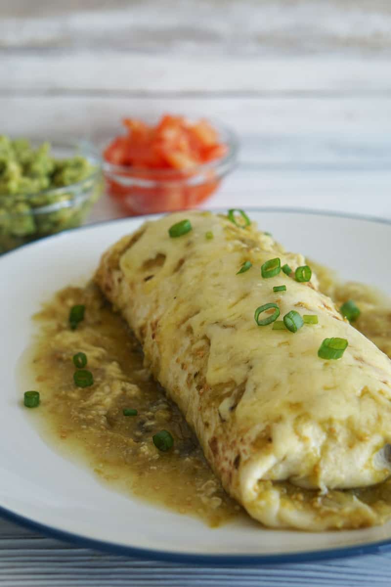 The Best Verde Wet Burrito Recipe - A Food Lover's Kitchen