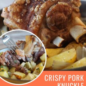 crispy pork knuckle