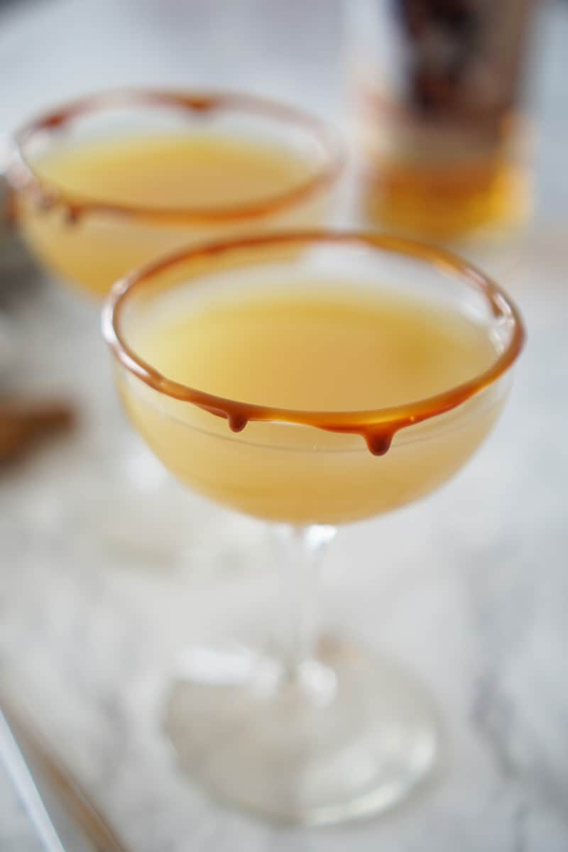 Caramel Apple Spiced Rum Cocktail A Food Lover S Kitchen