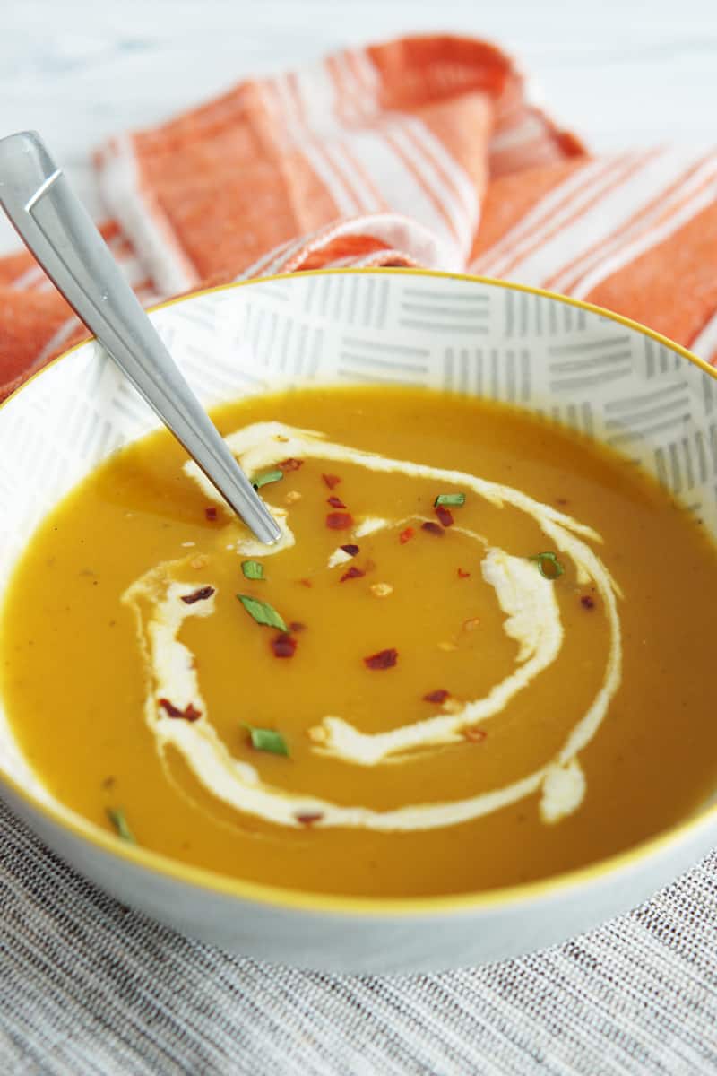 Silky Smooth Butternut Squash Soup