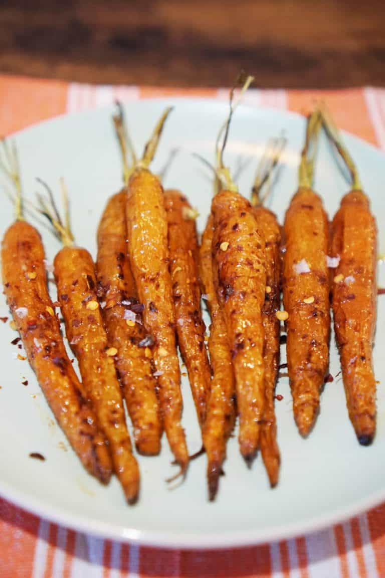 MisoGlazed Roasted Carrots A Food Lover's Kitchen