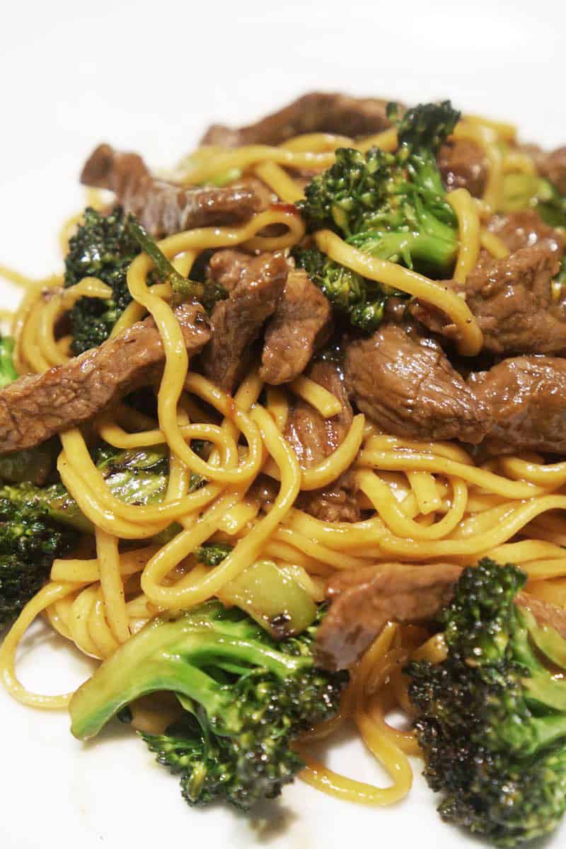 Easy Beef and Broccoli Noodles A Food Lover's Kitchen