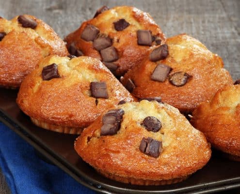 Chocolate Banana Muffins