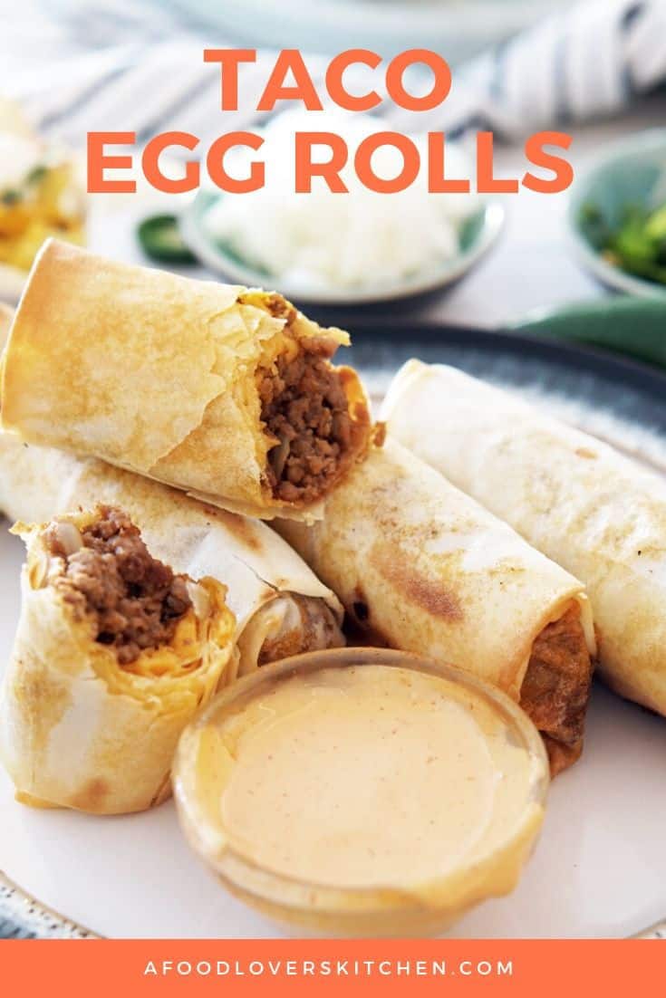 Taco Egg Rolls