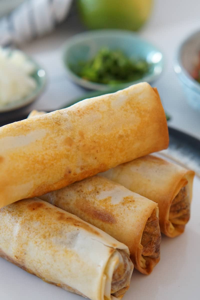 Taco Egg Rolls