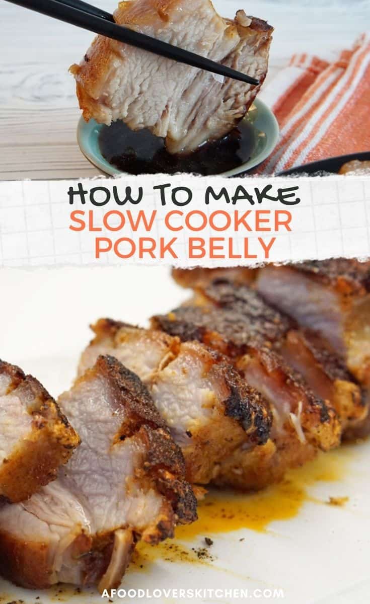 Pork Belly in the Slow Cooker A Food Lover's Kitchen