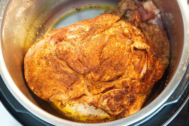 Instant pot small online pork roast