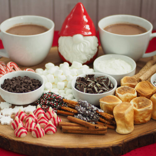 Hot Chocolate Sharing Board