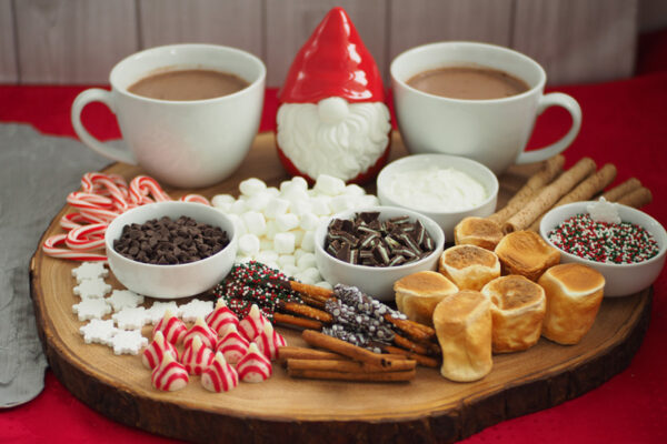 Hot Chocolate Sharing Board