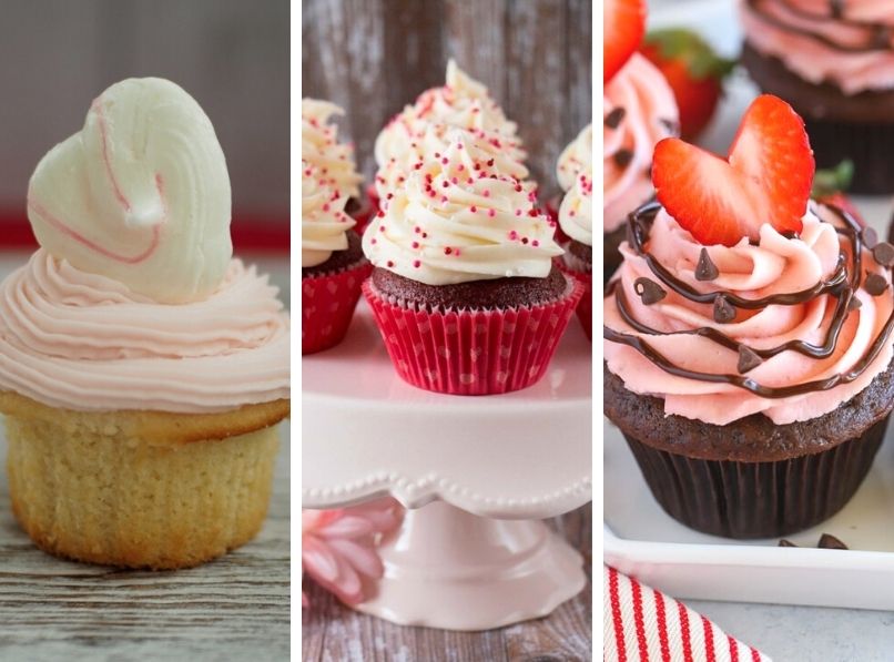 10 Valentine's Day Cupcakes & Desserts - A Food Lover's Kitchen