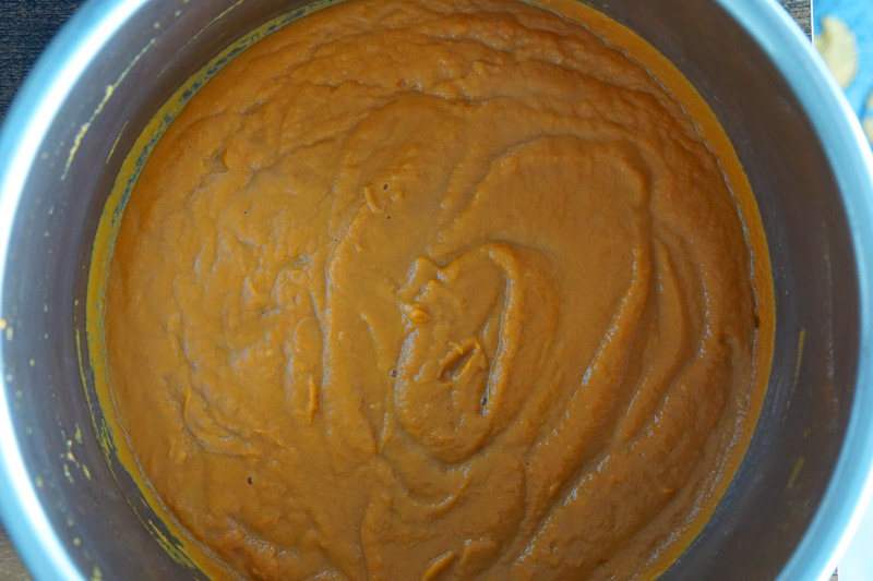 Caramelized Carrot Soup Puree