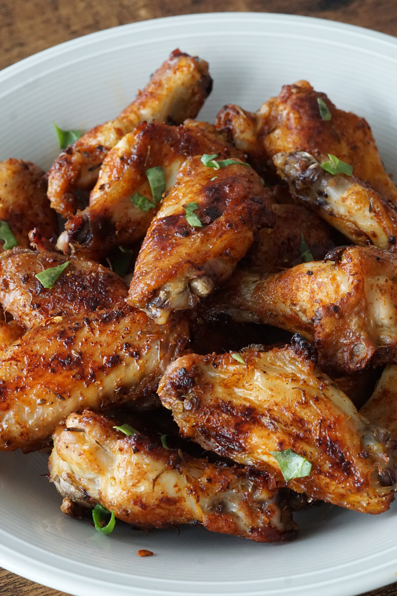 Cajun Dry Rub Chicken Wings