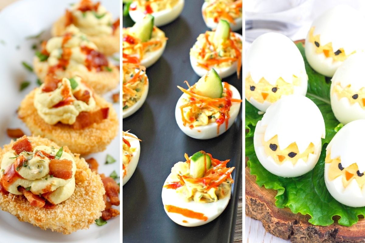 Easter Deviled Eggs Recipe