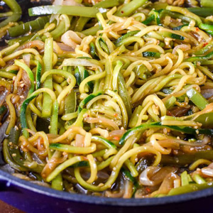 Zucchini Noodle Stir-Fry