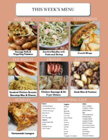 This Week's Menu - Dinner and a Side