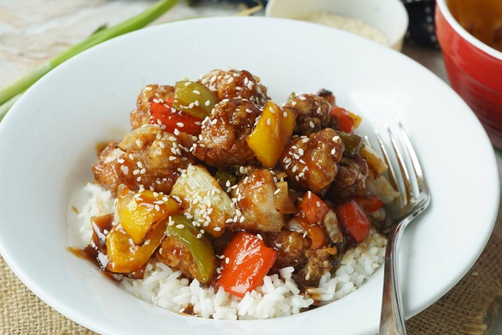 sweet and sour chicken