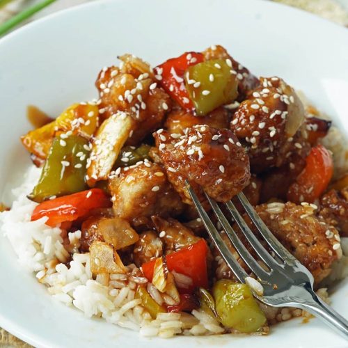 sweet and sour chicken