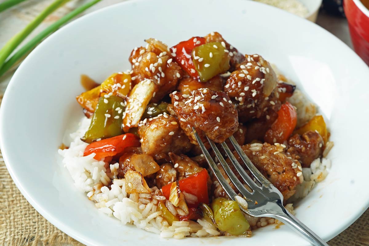 sweet and sour chicken