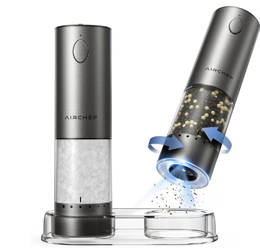 salt and pepper grinder set