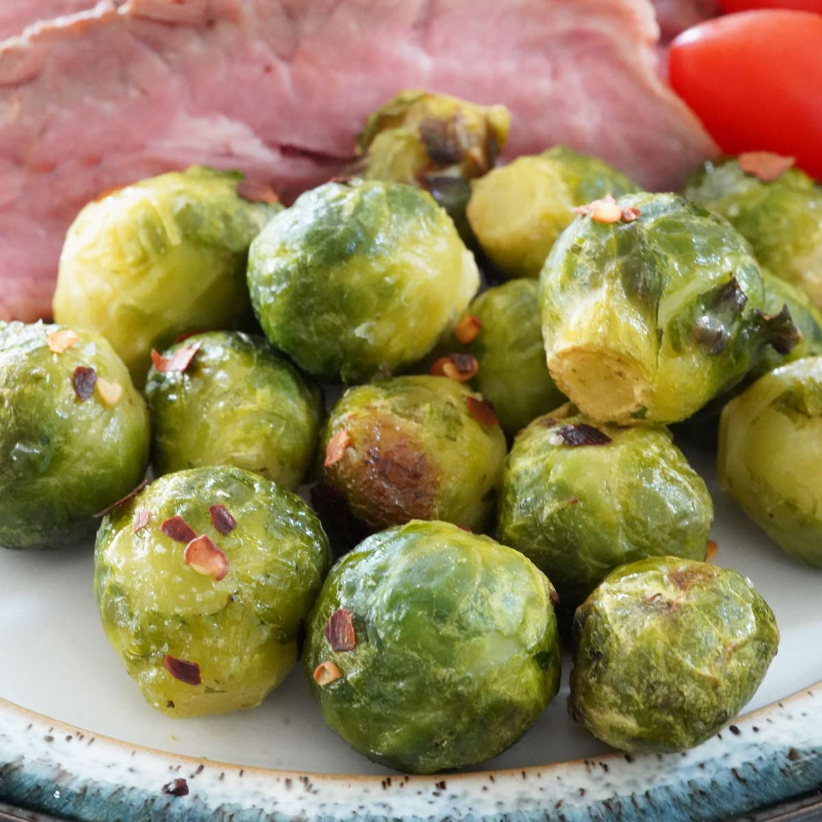 air fryer brussels sprouts