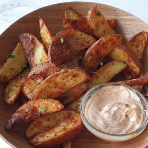 Cajun potato wedges