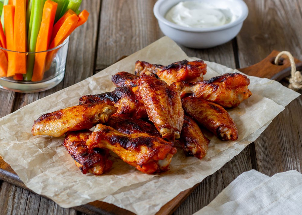 Air fryer chicken wings