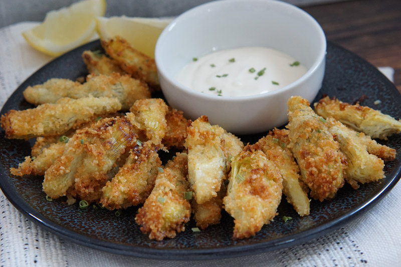 crispy artichoke hearts