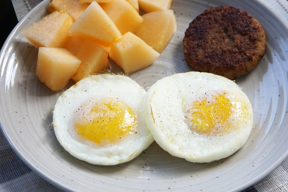 air fryer fried eggs