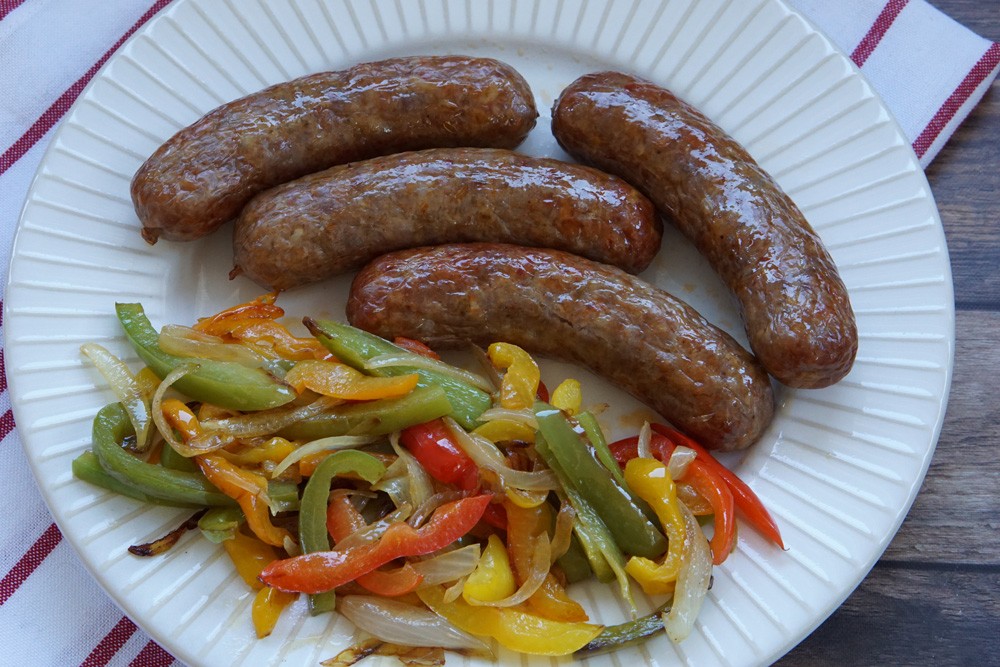 air fryer Italian sausage