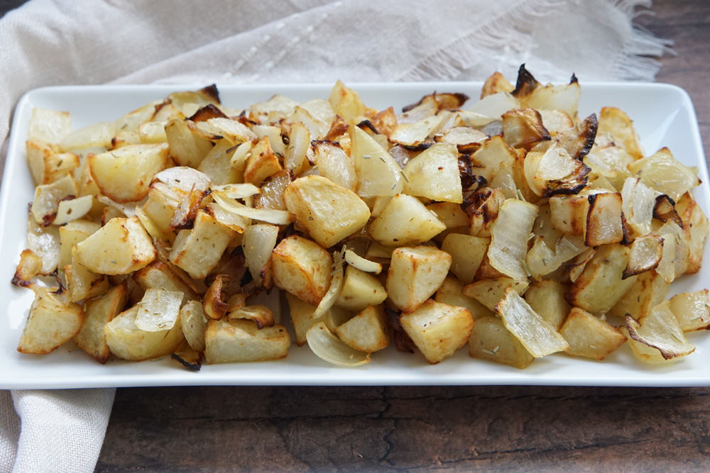 potatoes and onions
