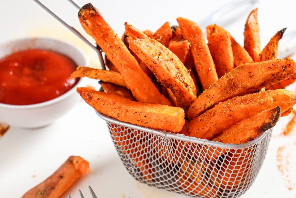 air fryer sweet potato fries