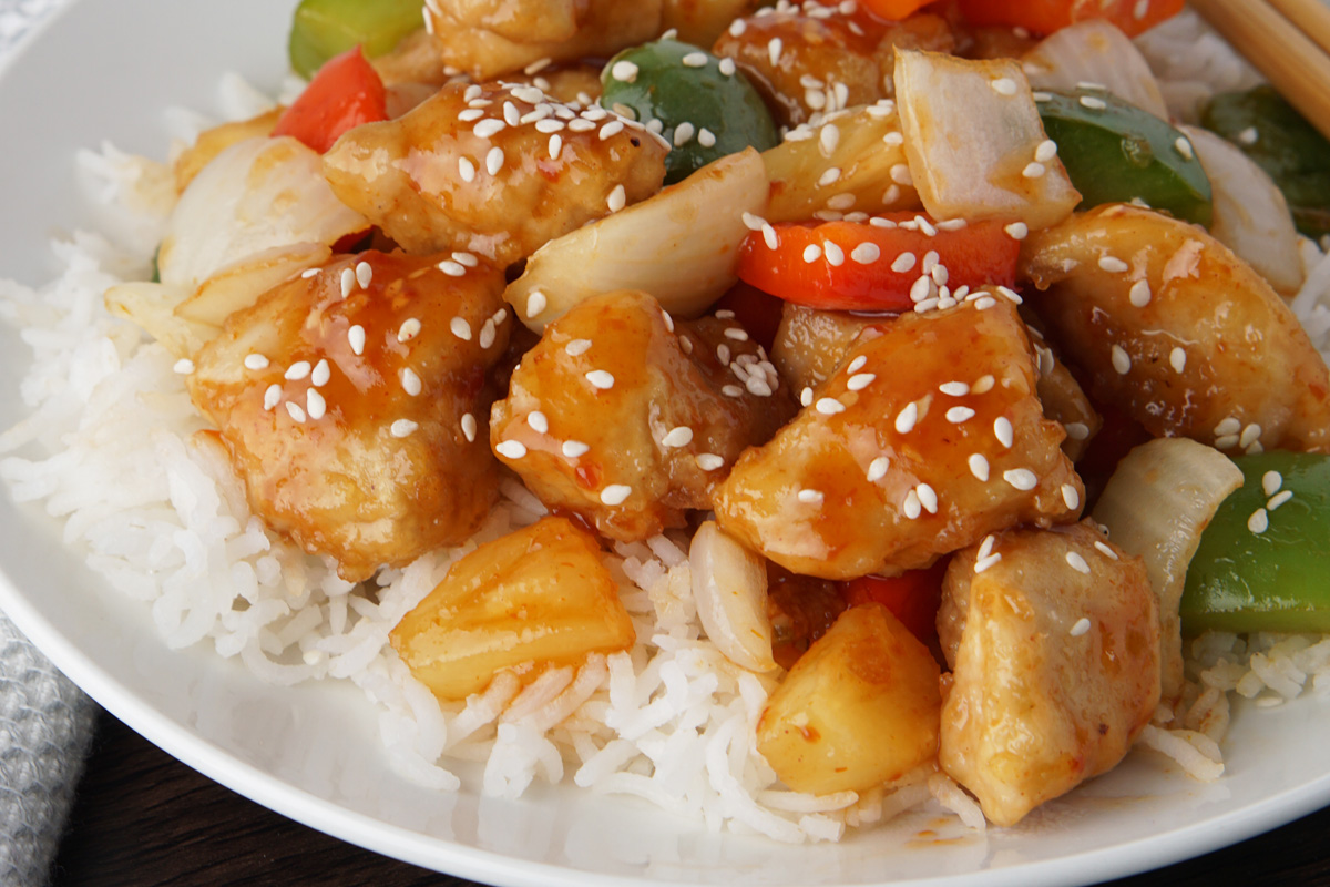 sweet and sour chicken