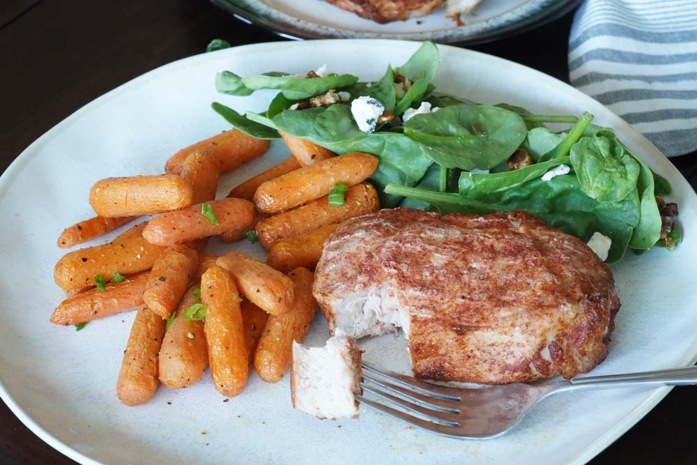air fryer thick pork chops
