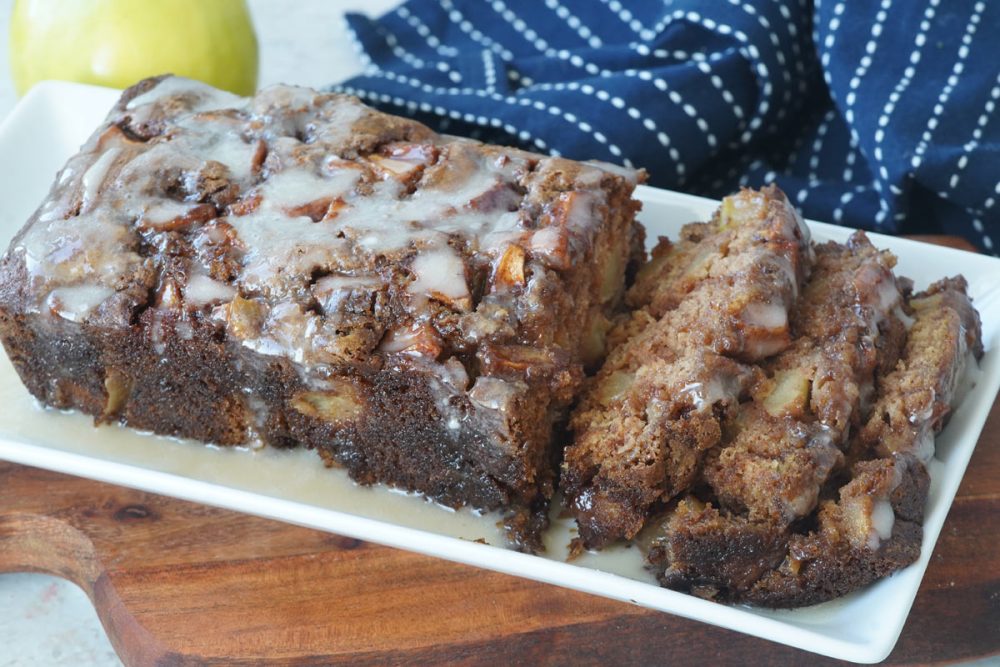 Apple fritter bread