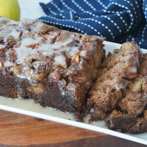 Apple fritter bread