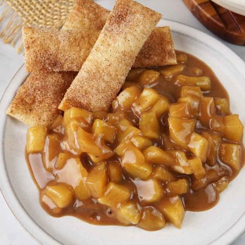 slow cooker apple pie dip