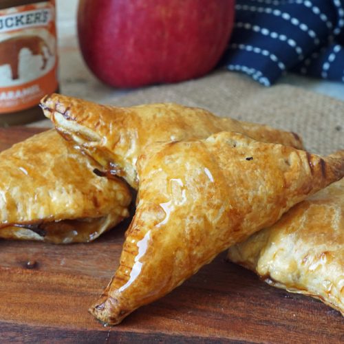 Puff pastry apple turnovers
