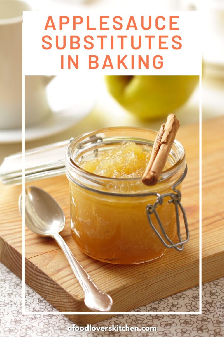 10 Good Applesauce Substitutes in Baking A Food Lover's Kitchen