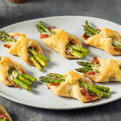 asparagus puff pastry bundles
