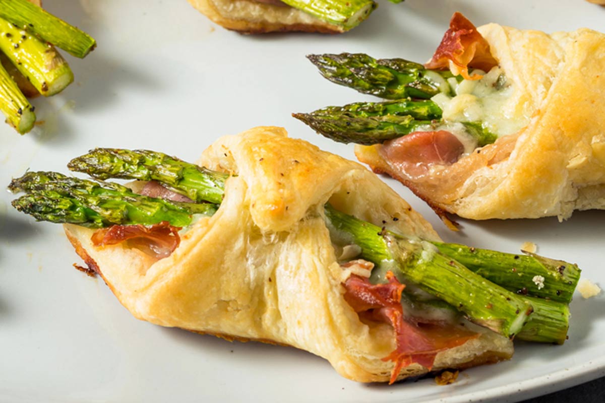 asparagus puff pastry wraps