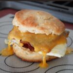 Bacon, egg and cheese biscuit
