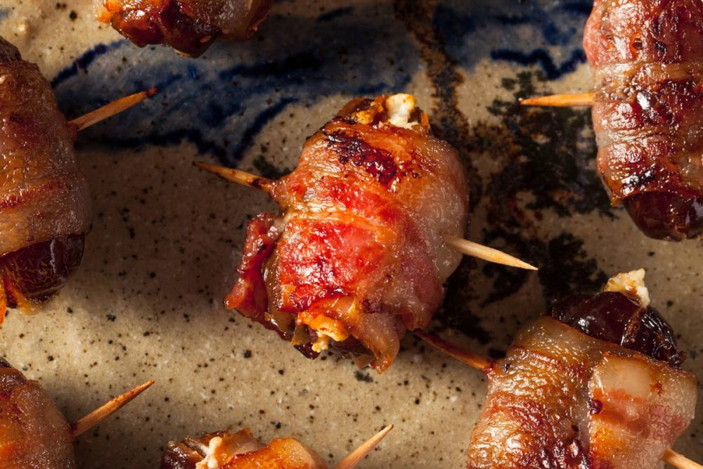 bacon wrapped dates