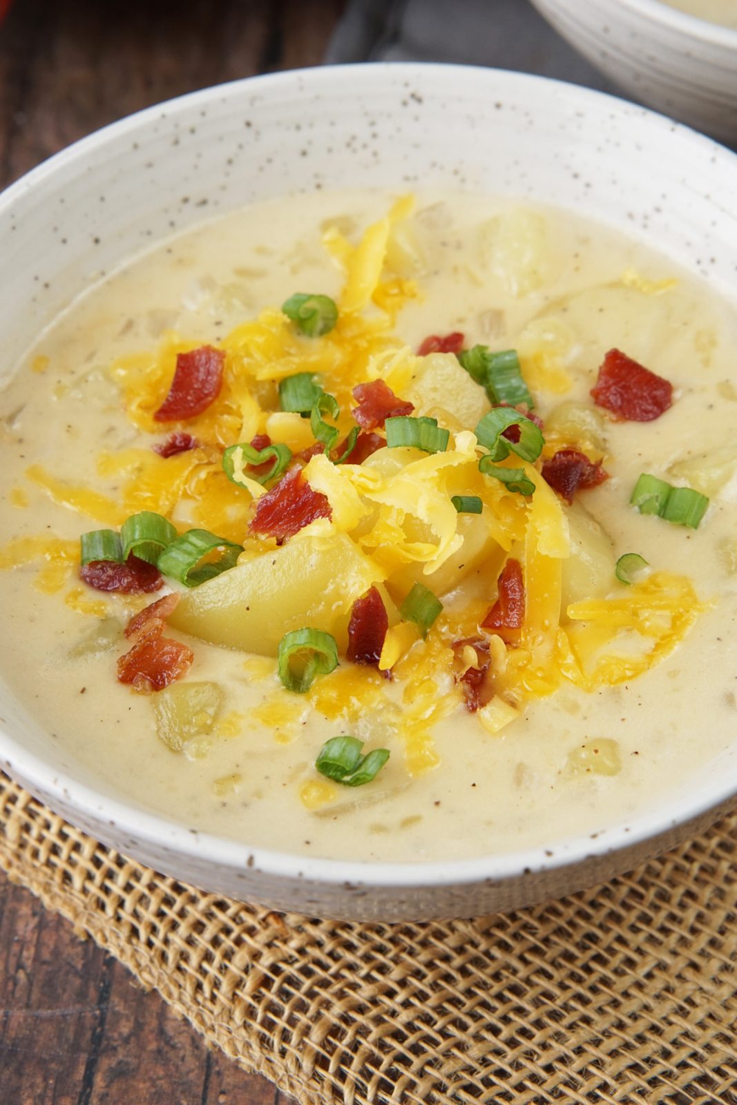 Baked potato soup