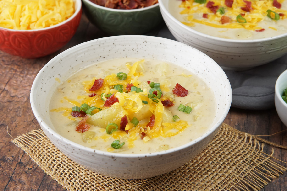 Baked potato soup