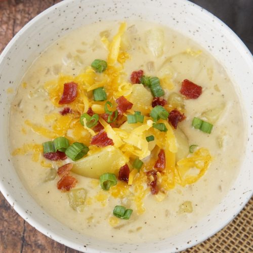 Baked potato soup