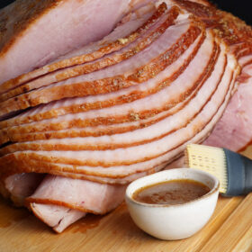 Baked spiral ham