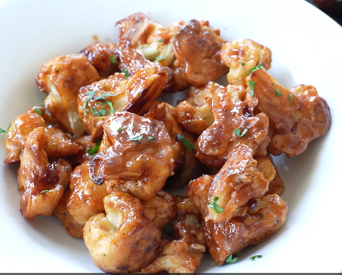 BBQ Cauliflower Wings (Vegetarian)