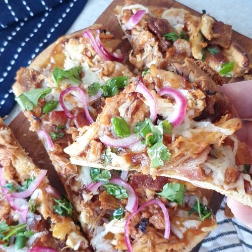 bbq chicken flatbread