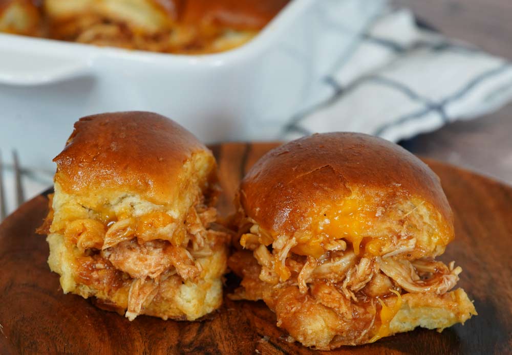 bbq chicken sliders